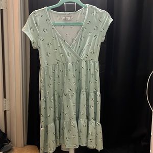 Hollister flower pattern short xs dress